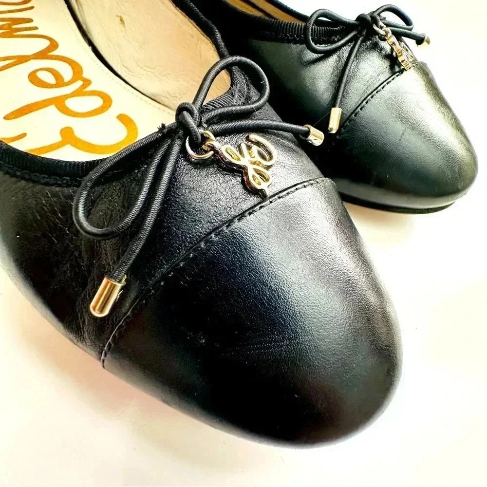 Sam Edelman Sara The Classic Leather Ballet Flats - Picture 7 of 9